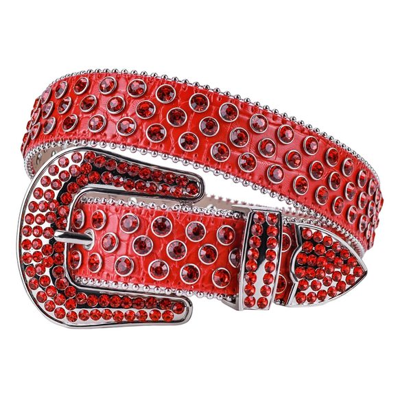 cowboy rhinestone belt